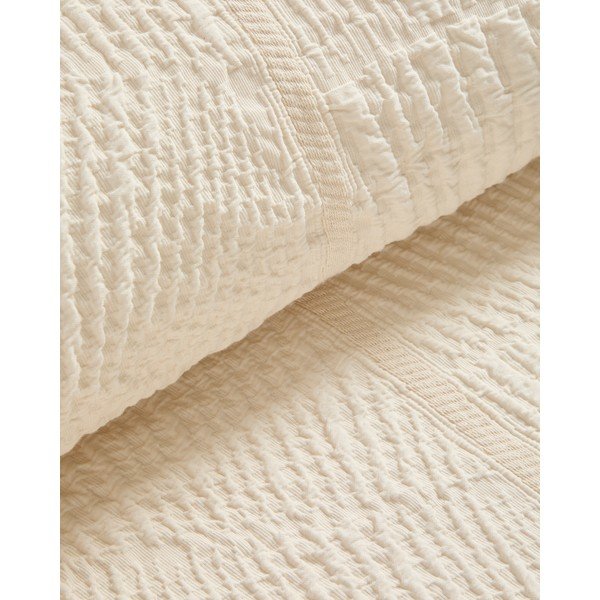 Kreminės spalvos lovatiesė 240x260 cm Raylo – Kave Home-image-4