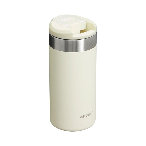 Kreminės spalvos iš nerūdijančio plieno termo puodelis 350 ml AeroLight™ Transit Cream Gloss – Stanley-image-2