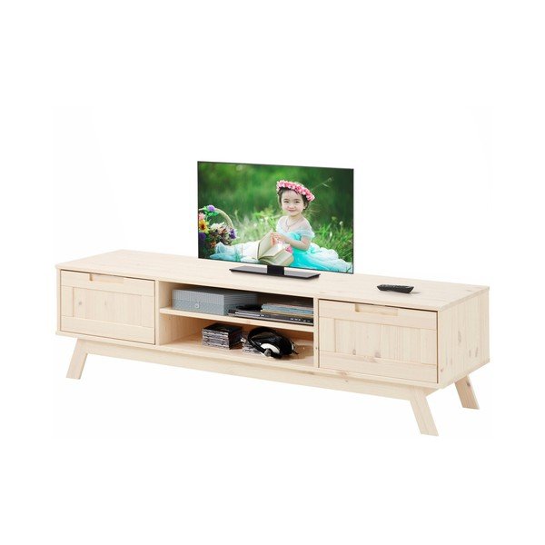 Žema lakuota medinė spintelė "Støraa Olly-image-2
