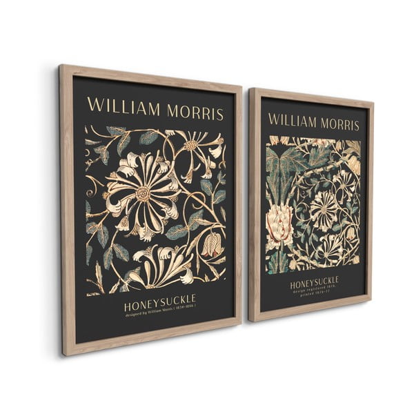 Paveikslai 2 vnt. 30x40 cm Morris – Styler-image-2