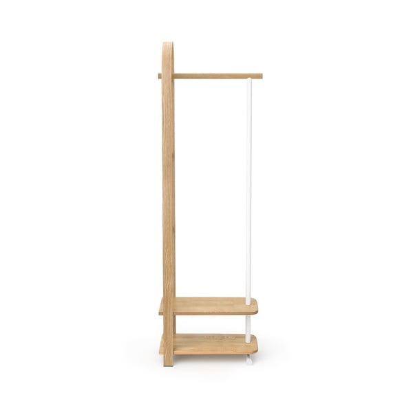 Natūralios spalvos iš uosio masyvo koridoriaus baldas 37x167x54 cm Bellwood – Umbra-image-2