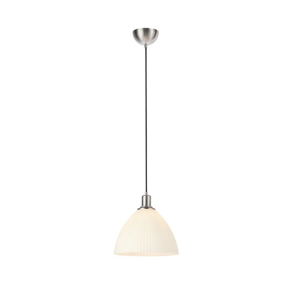 Baltos spalvos iš stiklo kabantis šviestuvas ø27,5x28 cm Ro – Markslöjd