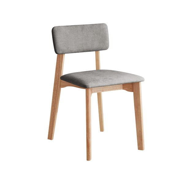 Biuro kėdė su šviesiai pilkos spalvos tekstiliniais apmušalais, DEEP Furniture Max