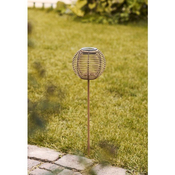 Lauko šviestuvas LED įstatomas į žemę saulės baterijos ø 17 cm Carlisle – House Nordic-image-3