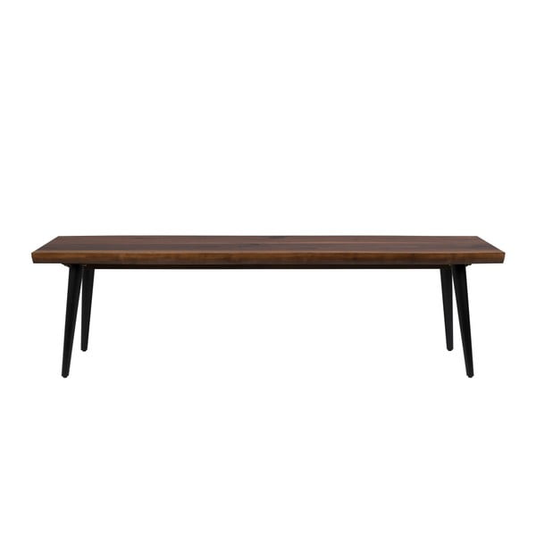 Suoliukas su juodomis plieninėmis kojomis Dutchbone Alagon, 160 cm ilgio