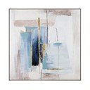 Paveikslas tapyba rankomis (tapyba) su rėmeliu/tapyba ant drobės 88x88 cm Crown – Bizzotto