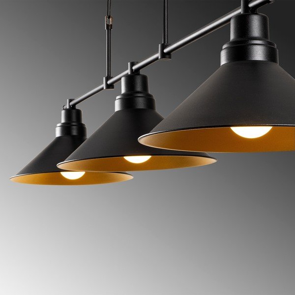 Kabantis šviestuvas juodos spalvos Sivani – Opviq lights-image-4