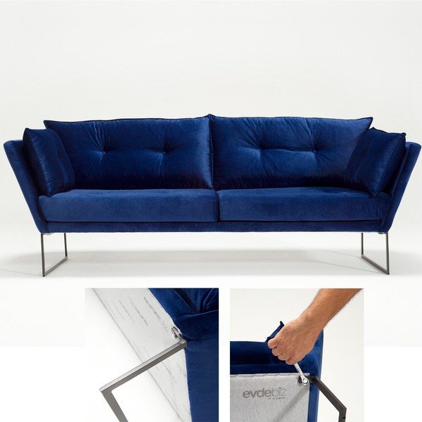 Mėlyna sofa "Spoko-image-4