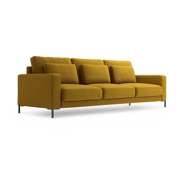 Garstyčių geltonumo sofa Interieurs 86 Seine, 220 cm-image-2