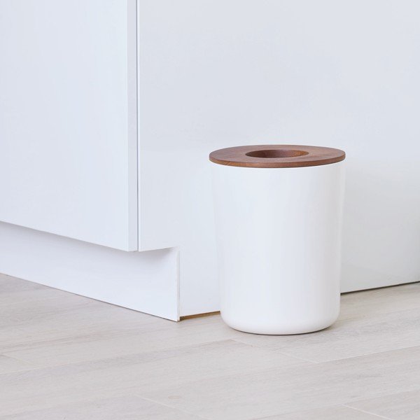 Balta šiukšliadėžė IDesign Eco Vanity-image-3