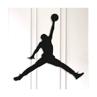 Juodo metalo sienų dekoracija Basketball
