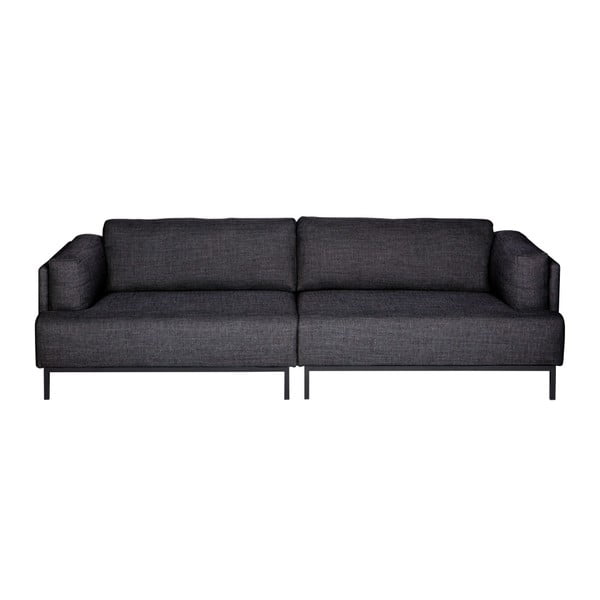 Tamsiai pilka trijų vietų sofa "De Eekhoorn Uma