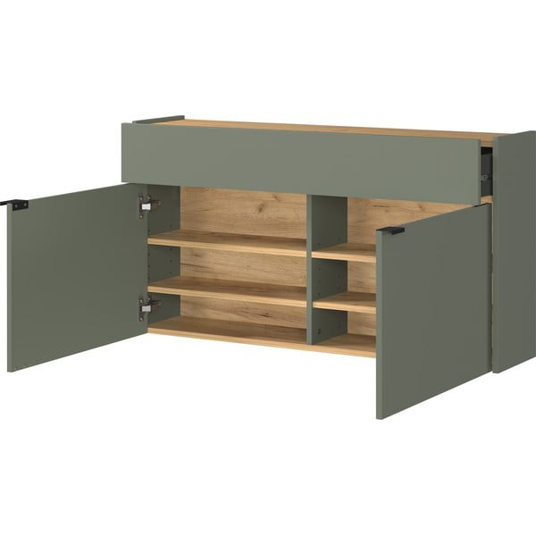 Šalavijo spalvos spintelė 110x57x22 cm Ameca – Germania-image-3
