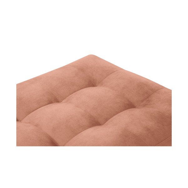 Rožinė aksominė pakoja Milo Casa Santo-image-3