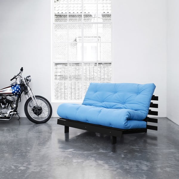 Kintama sofa "Karup Roots Wenge/Horizon Blue