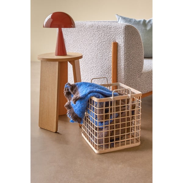 Taburetė natūralios spalvos iš ąžuolo Split – Hübsch-image-1