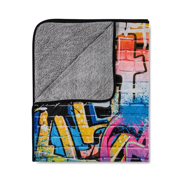 Antklodė "Good Morning Graffity Multi", 130 x 160 cm-image-2