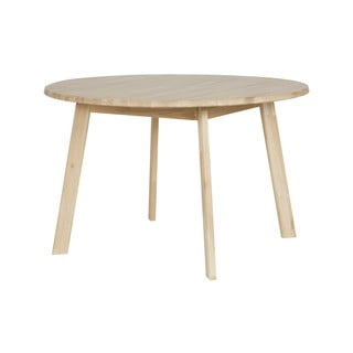 Valgomojo stalas iš ąžuolo medienos WOOOD Disc, Ø 120 cm