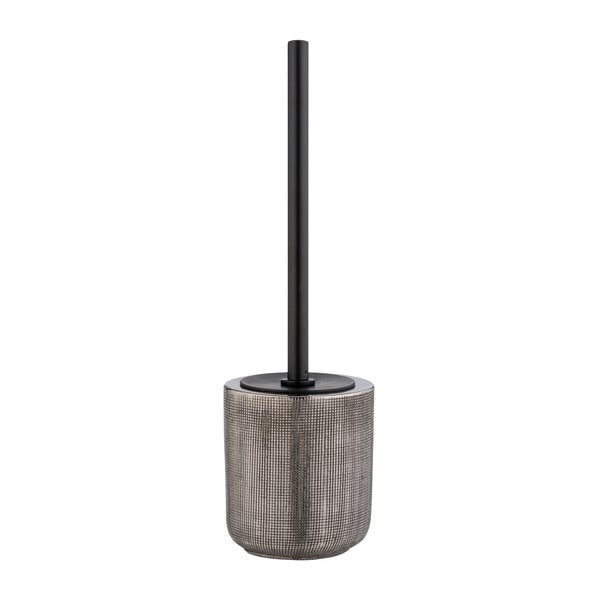 Iš keramikos tualeto šepetys sidabrinės spalvos Rivara – Wenko