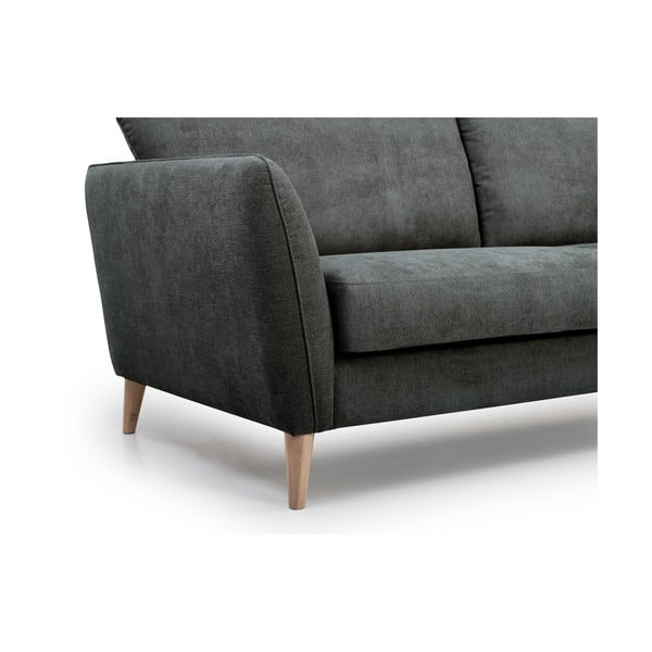 Antracito pilkos spalvos sofa Scandic Paris, 206 cm-image-1
