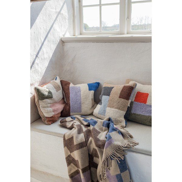 Dekoratyvinis pagalvės užvalkalas 50x50 cm Brick – Mette Ditmer Denmark-image-1