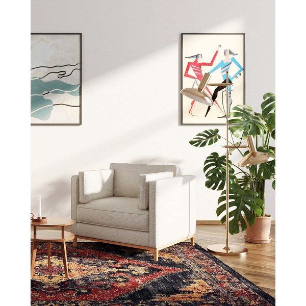 Krėslas kreminės spalvos Celerio – Ame Yens-image-1