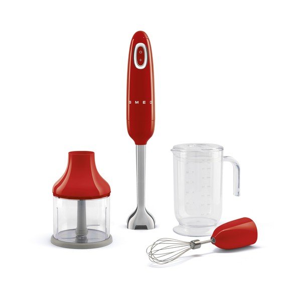 Raudonos spalvos trintuvas rankinis trintuvas 50's Retro Style – SMEG