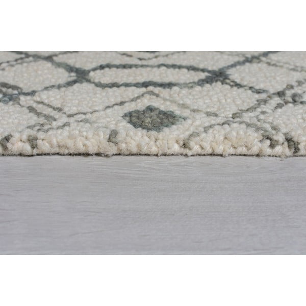 Pilkas vilnonis kilimas Flair Rugs Pietro, 120 x 170 cm-image-2
