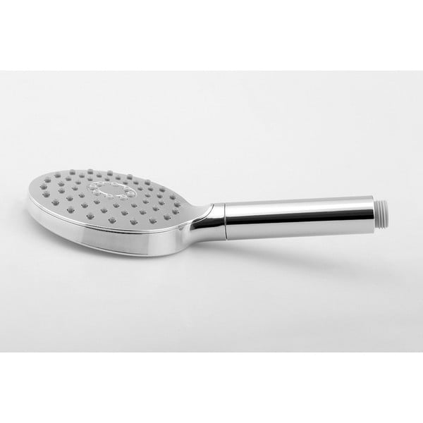 Iš plastiko dušo galvutė blizgios sidabrinės spalvos ø 12 cm – Sapho-image-1