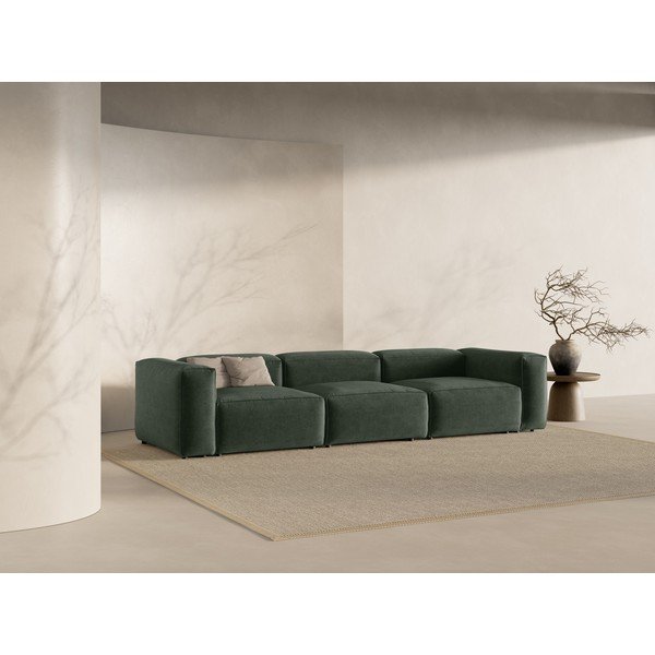 Žalios spalvos sofa 364 cm Bergamo – Cosmopolitan Design-image-1