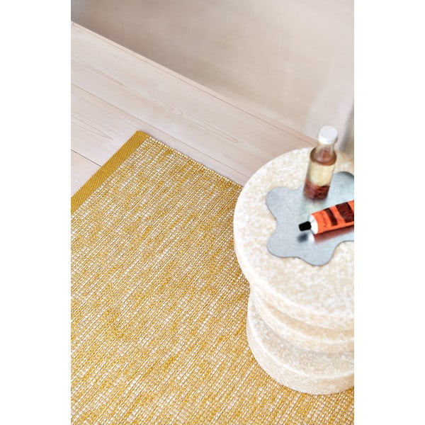 Garstyčių spalvos lauko kilimas 70x300 cm Sam Mustard – Pappelina-image-1