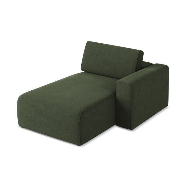 Žalios spalvos modulinė sofos dalis (su dešiniuoju kampu) Kalea – Makamii-image-2