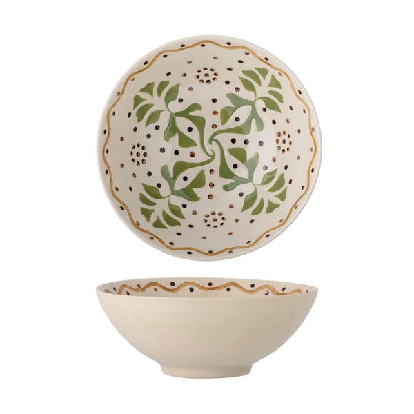 Mažas dubuo smėlio spalvos iš akmens masės 860 ml Heikki – Bloomingville-image-2