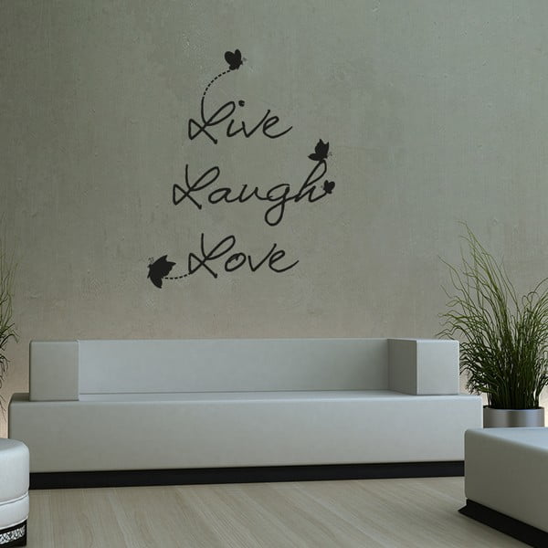 Ambiance Live Laugh Love lipdukas, 55 x 45 cm