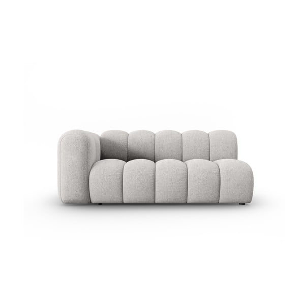 Modulinė sofa šviesiai pilkos spalvos (su kairiuoju kampu) Lupine – Micadoni Home