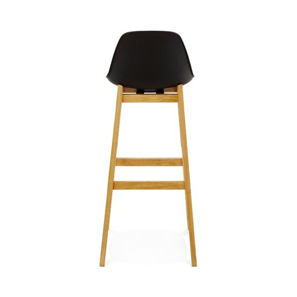 2 juodų baro kėdžių rinkinys "Kokoon Design Elody-image-3