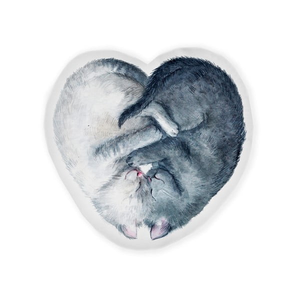 Kūdikio pagalvė Cat Heart - Folkifreckles