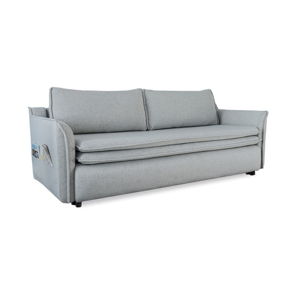 Šviesiai pilka sofa-lova Miuform Charming Charlie