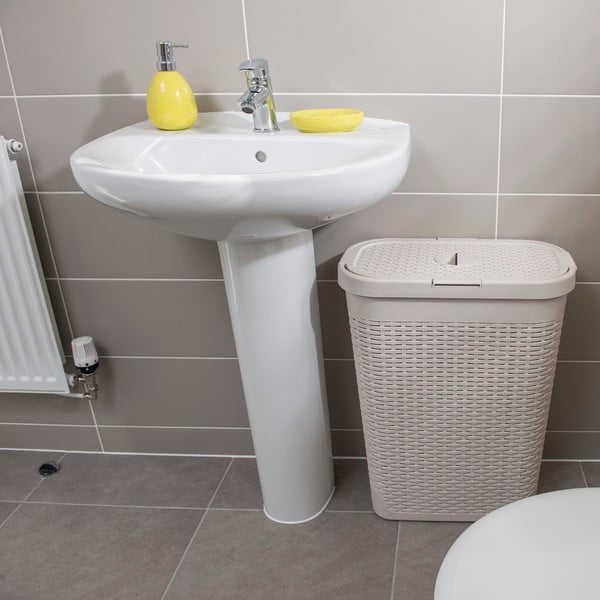 Smėlio spalvos skalbinių krepšys Addis Calico, 40 l-image-3