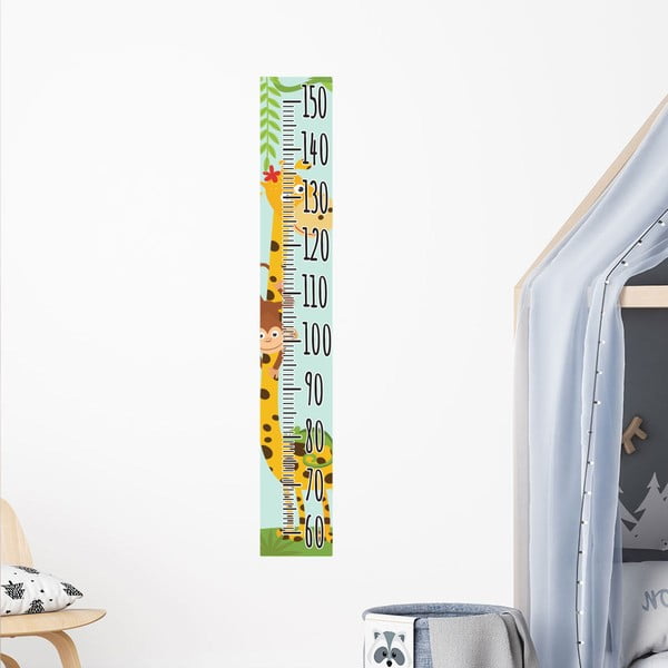 2 lipnių matuoklių rinkinys vaikų ūgiui fiksuoti Ambiance Savanna-image-3