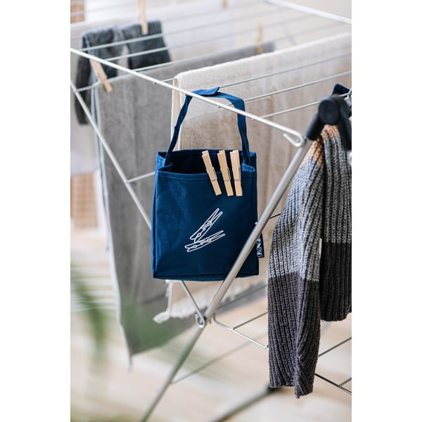 Mėlynas Wenko Peg kabantis krepšys skalbiniams-image-1
