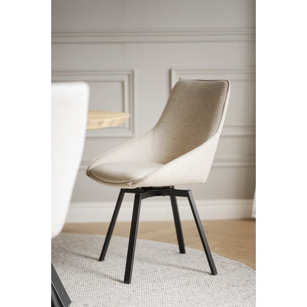 Valgomojo kėdės smėlio spalvos 2 vnt. Alison – Rowico-image-1