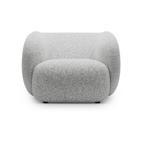 Šviesiai pilkos spalvos krėslas Kate – Micadoni -image-1