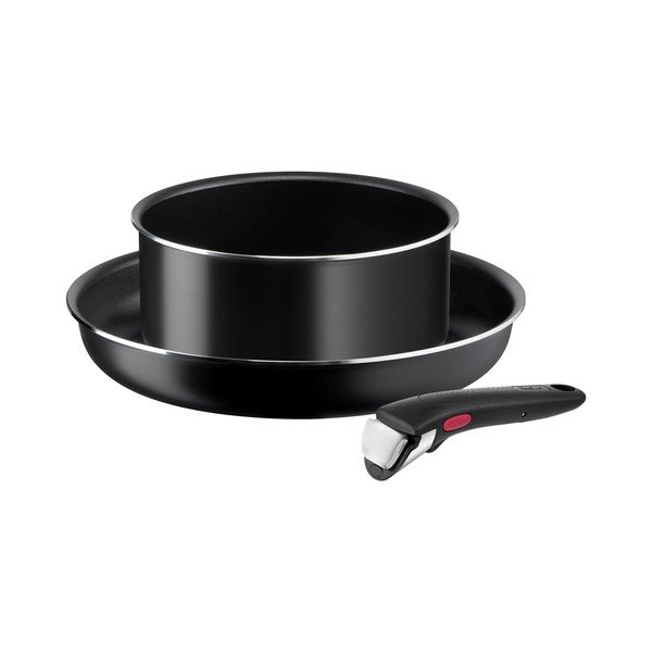 Puodų rinkiniai 3 vnt. Ingenio Easy Cook & Clean L1539243 – Tefal