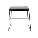 Iš metalo valgomojo stalas juodos spalvos 58x75 cm A-Café – Zone