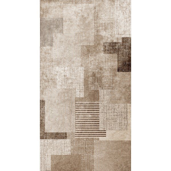 Skalbiamas smėlio spalvos kilimas 50x80 cm Cubo – Vitaus