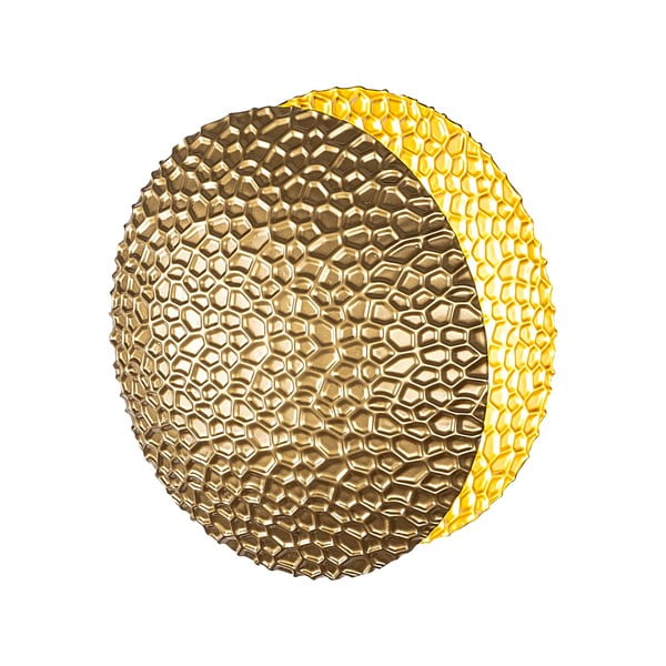 Auksinės spalvos sieninė lempa LED ø 21 cm Yosma – Opviq lights-image-4