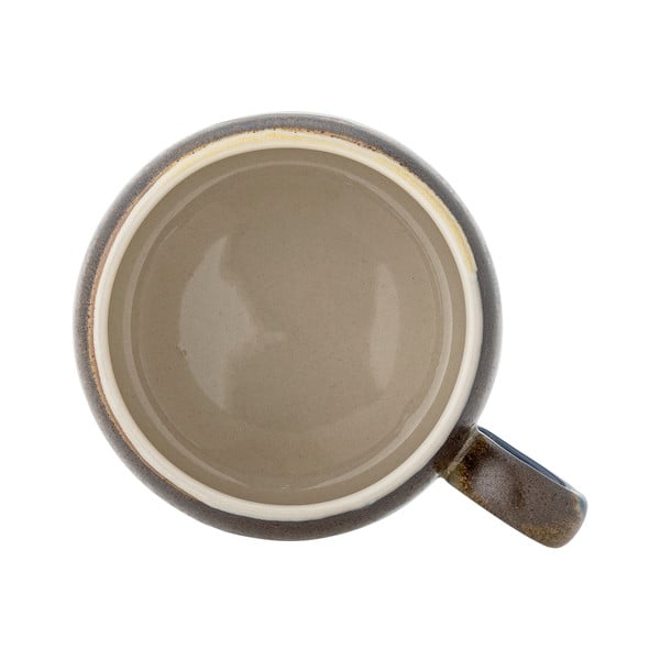 Mėlynos spalvos/rudos spalvos iš akmens masės puodeliai 4 vnt. 400 ml Sheen – Bloomingville-image-3