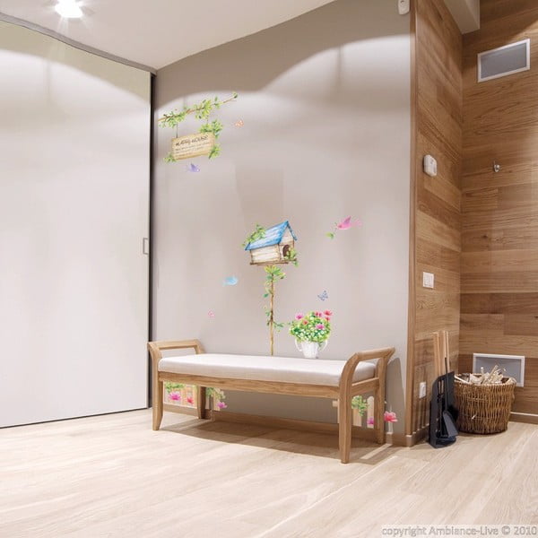 Sienų lipdukų rinkinys Ambiance Happy House, 42x30 cm-image-3