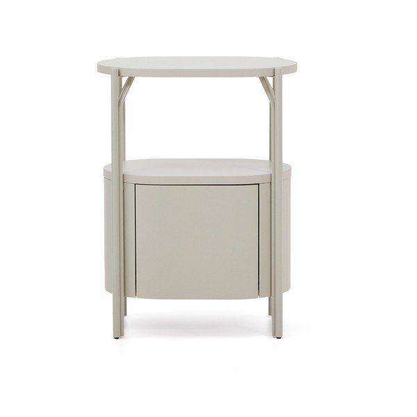 Baltos spalvos spintelė po kriaukle 60x81 cm Arely – Kave Home